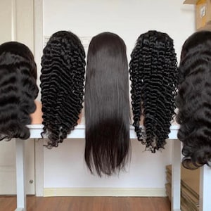 HD Closure 5x5 Wig, Human Hair Wig, Closure Wig, Body Wave Wig, Straight Wig, Deep Wave Wig, HD Closure Human Hair Wig, Hair loss Wig
