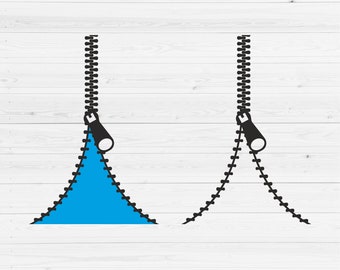 Download Zipper Heart Svg Etsy