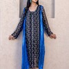 Orangish Red Brocade & Georgette Designer Drape Skirt Set IN main image 0
