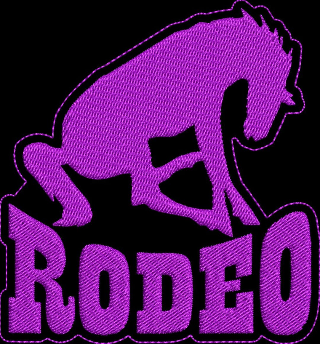 Machine Embroidery Rodeo Rodeo/western/horse Riding/machine Embroidery File-instant Download ...