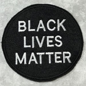 Black Lives Matter Embroidered Patch