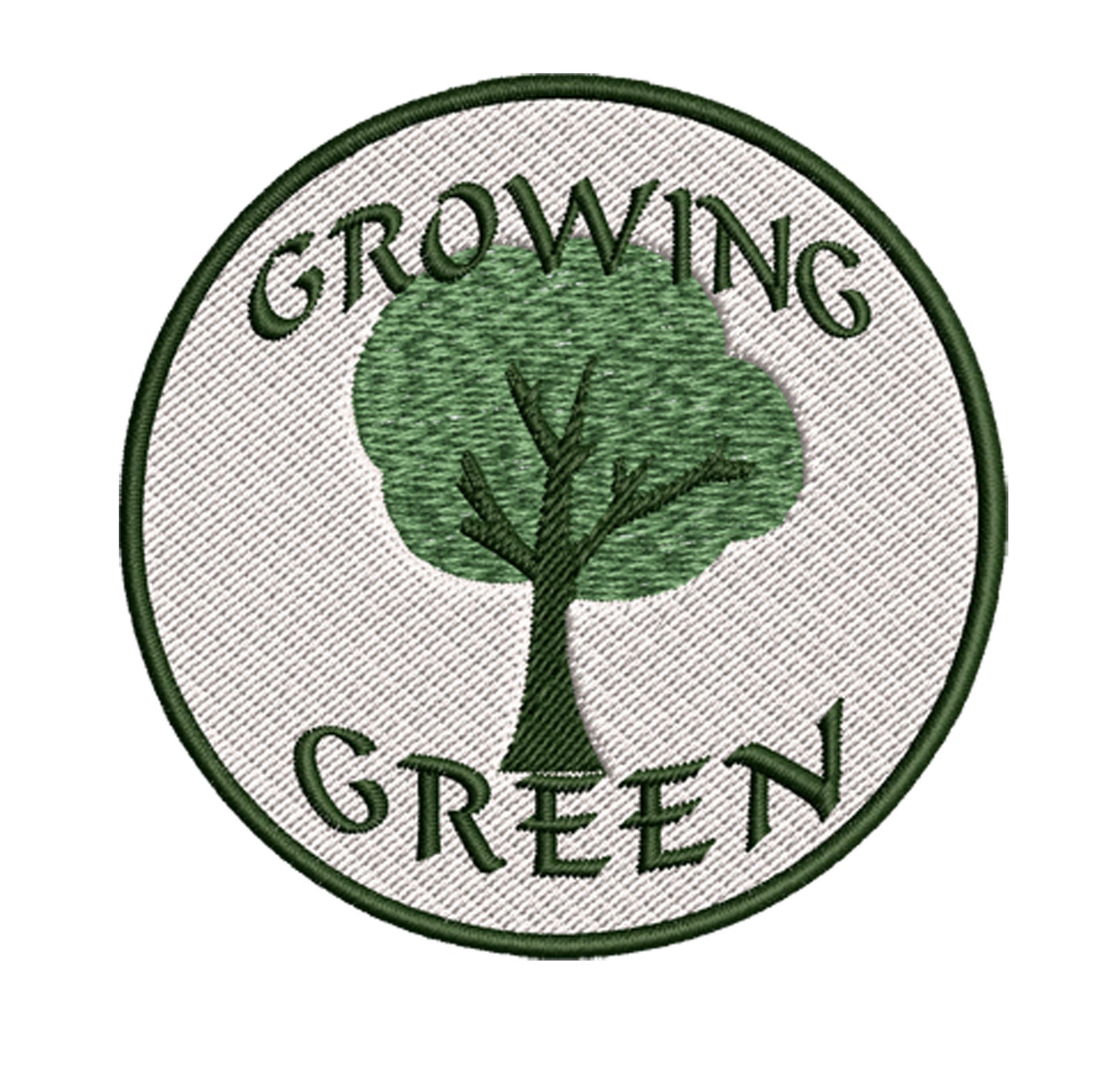 Growing Green Embroidered Patch/environment - Etsy