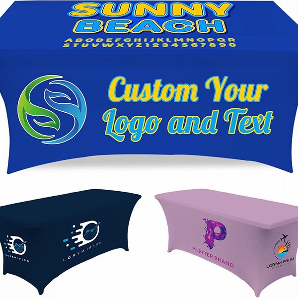 Tablecloth With Logo Etsy
