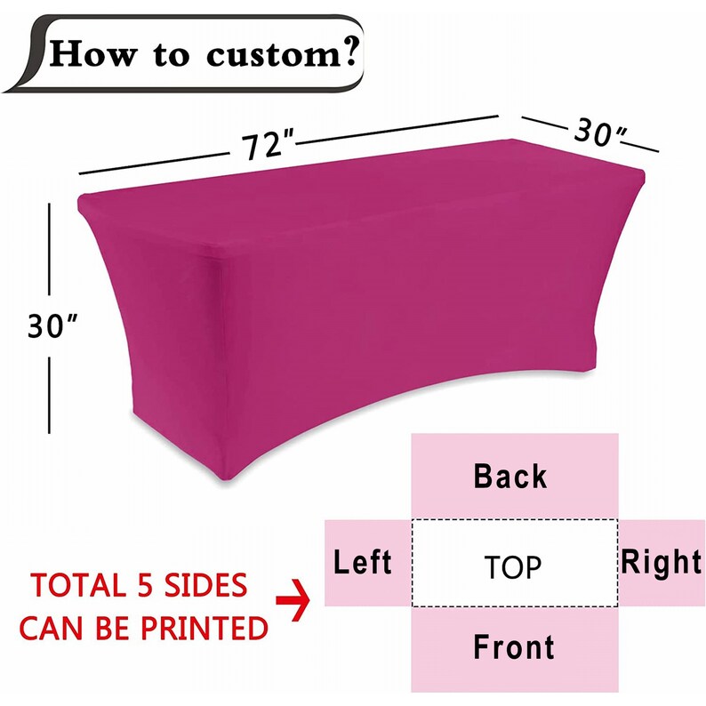 Custom Table Cloth With Logo Personalized Tablecloths for Etsy