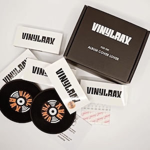 Complete Vinyl Album Cover Display Solution - Vinylrax Gift Box