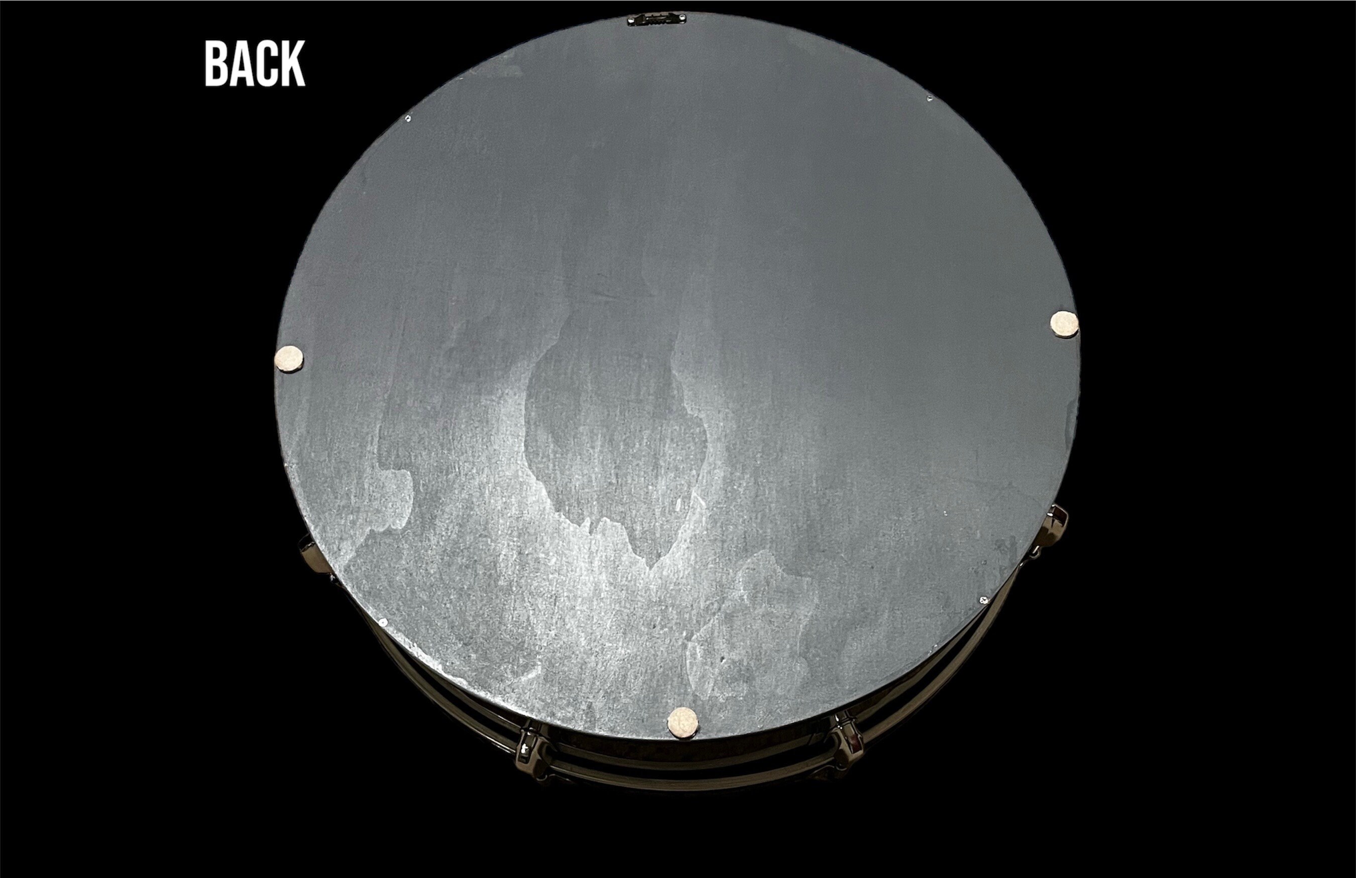 22 X 6 Bass Drum Wall Shelf Etsy