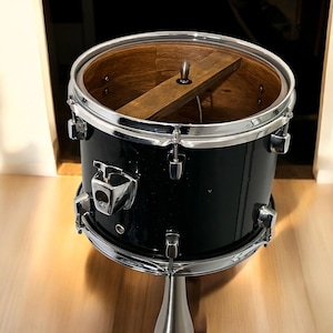 Abat-jour Rack Tom de 12 po x 9 po (noir métallique)