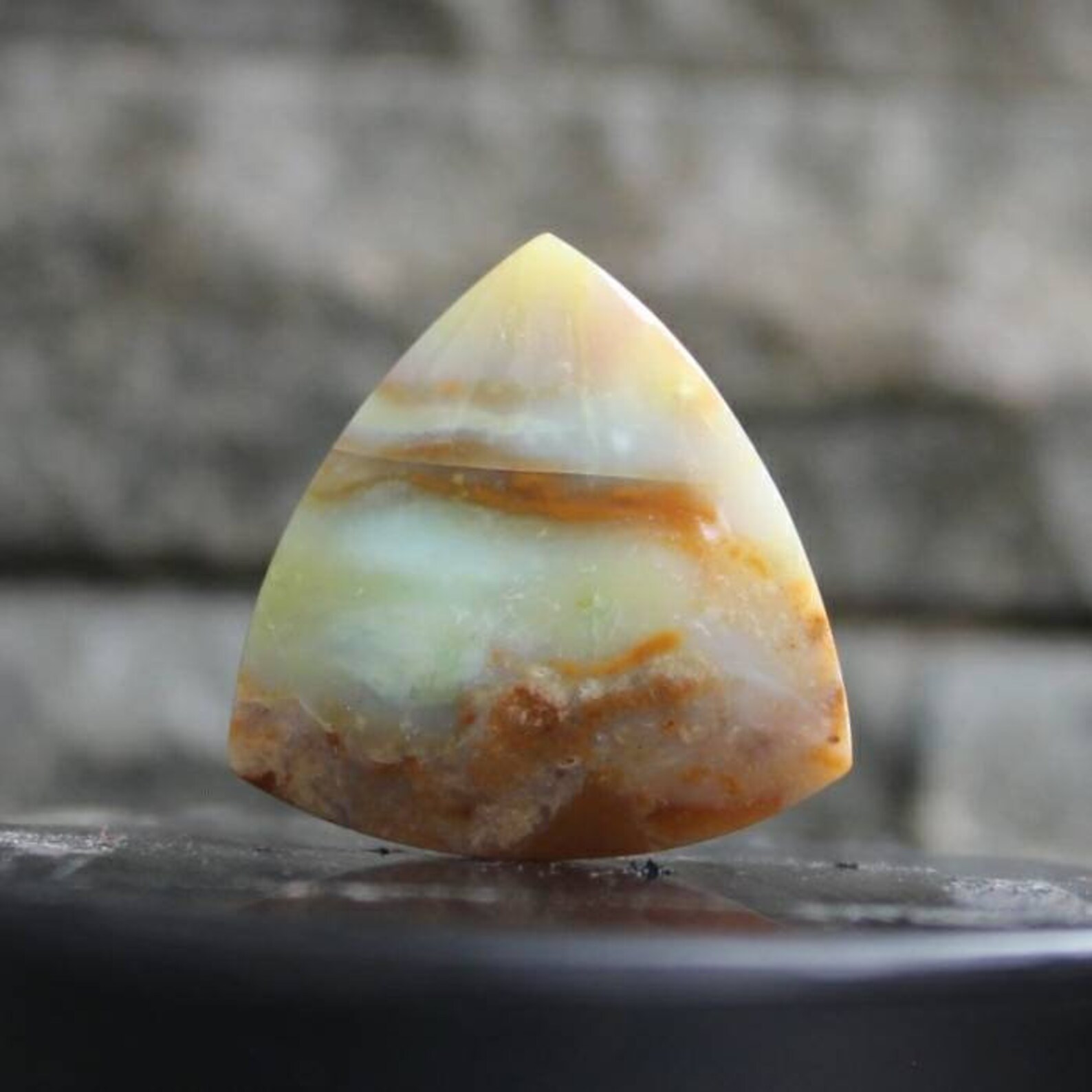 Opalized Wood Cabochon Etsy