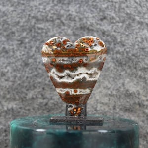 Ocean jasper cab pendant druzy