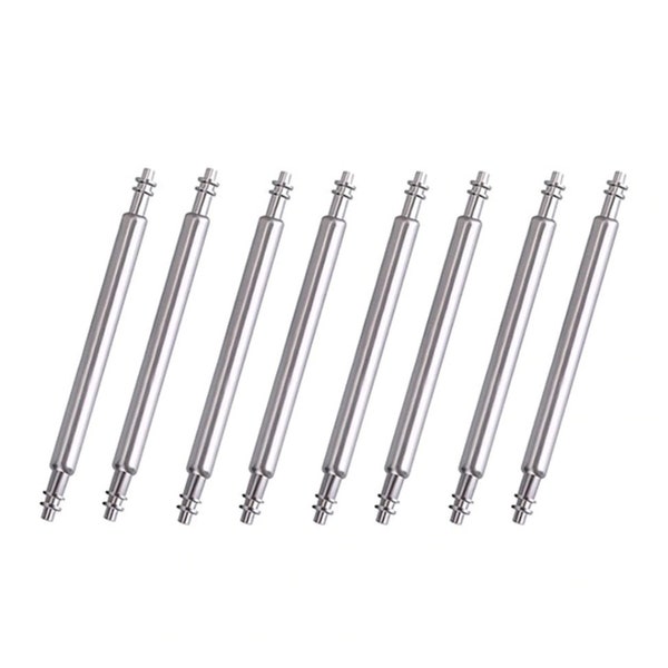 8 X Stainless Steel Watch Spring Bar Pins 8-25 mm Standard 1.5 mm Diameter Replacement Pins 4 PAIRS. Universal Stainless Steel Spring Bars