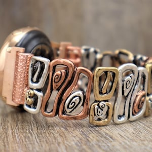 Handmade Three Colors Abstract Antique Apple Samsung Fitbit Watchband, Samsung 8 7 6 5 4 Ultra Fitbit Versa 1 2 3 4 Sense 2 Google Pixel