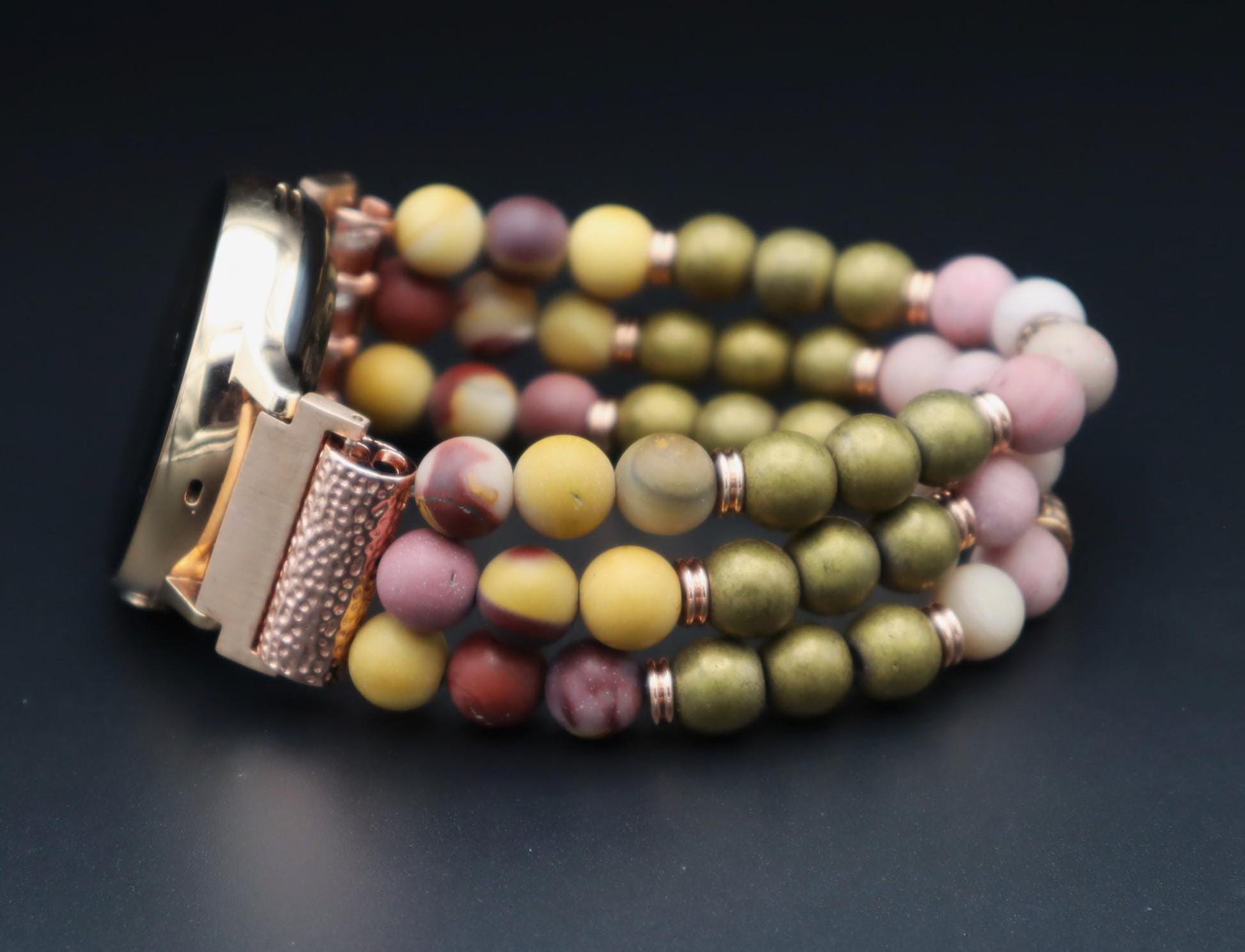 Handmade Gemstone Samsung Watchband Custom Order Google Pixel