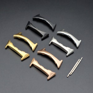Google Pixel 1 2 watch Connector Adapter 1 pair. Stainless Steel Band Connector for DIY watch bands.