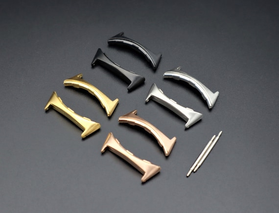 Google Pixel 1 2 3 4 watch Connector Adapter 1 pair. Stainless Steel Band Connector for DIY watch bands.