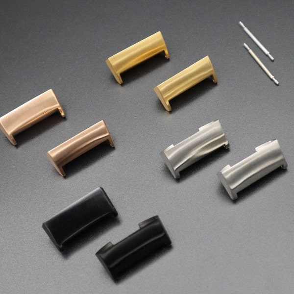 Адаптер Fitbit load 3 и load 4 Band Connector 1 Пара разъемов и нержавеющей стали Fitbit. Совместим с лентами шириной 18 м. Пружинные стержни В комплекте