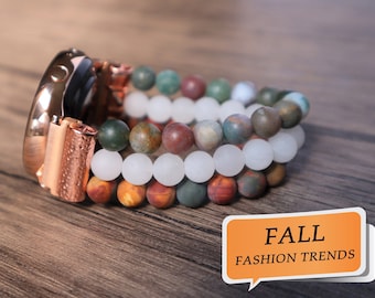 Handmade Samsung Apple Fitbit Watchband Custom Order. Apple Samsung Watch 3 46mm 42mm Active 1-2 Frontier Gear Fitbit Versa Ionic Stretchy