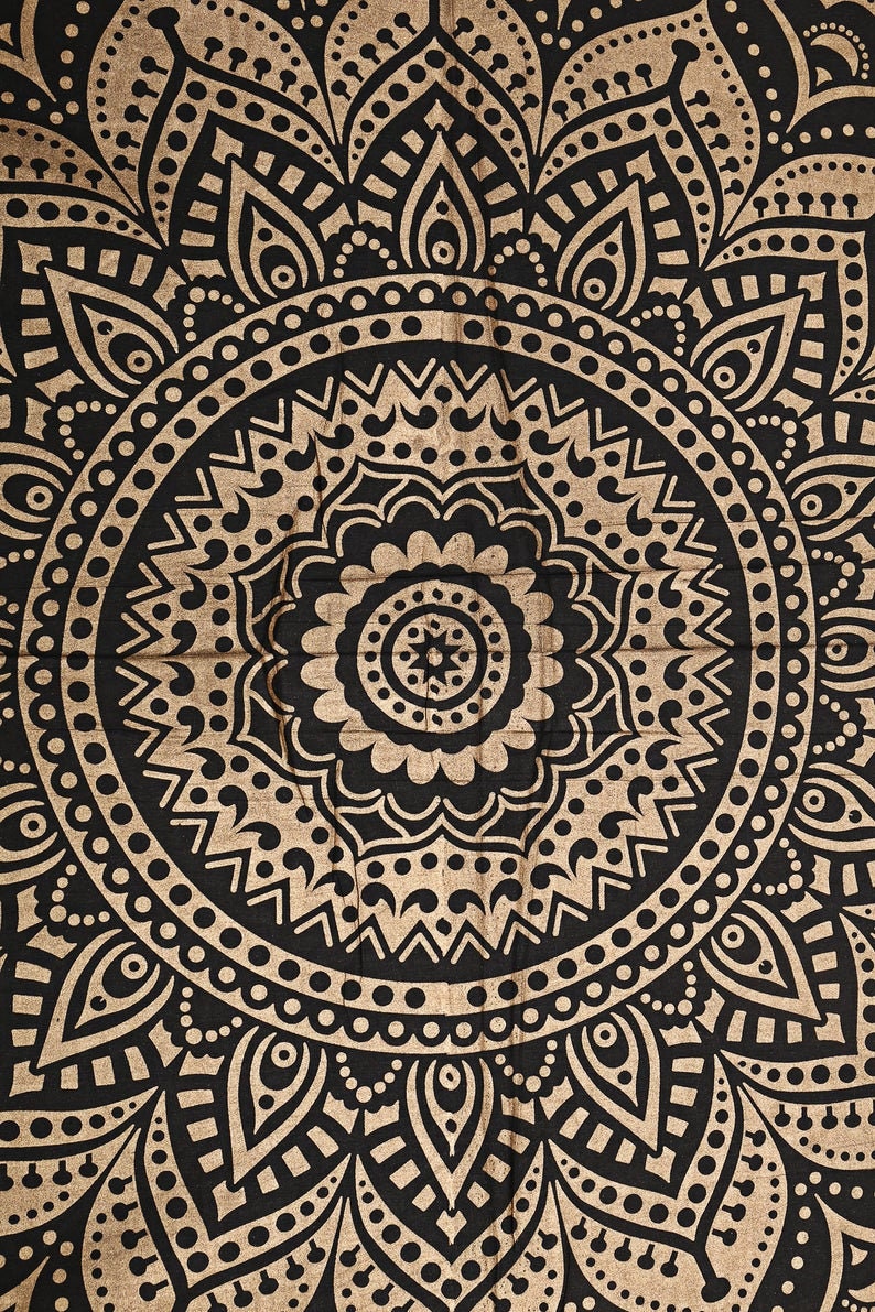 Indian Duvet Cover Bedding Luxury Style Flower Print Queen King Size Quilt Doona Set Hand Block Floral Print Bohemian Soft Comforter Throw
