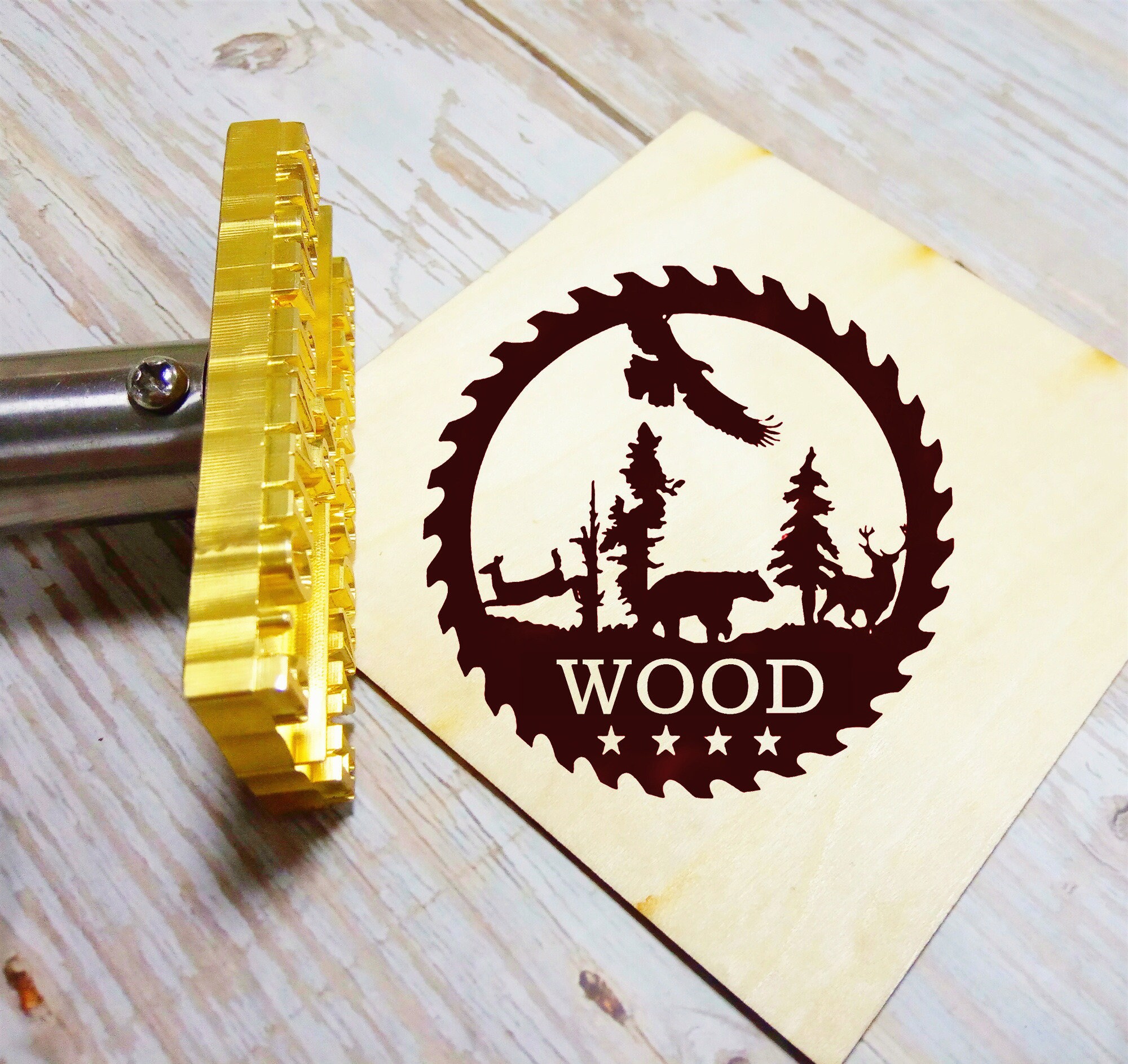 Custom electric branding iron Custom wood burning stamp Etsy