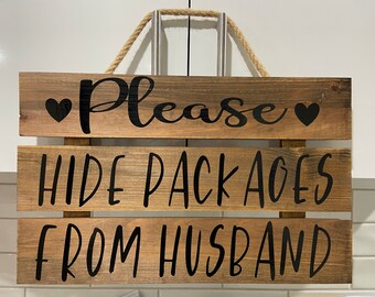 Wall Hanging/Wooden Sign. Hide Packages.