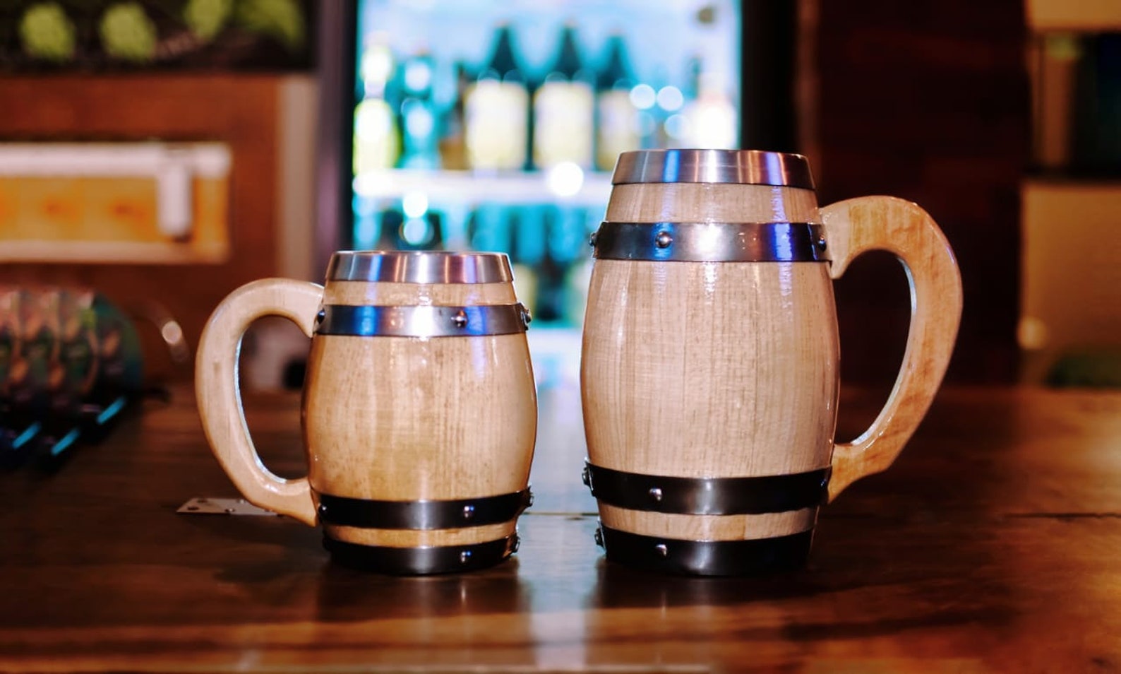 Custom Keg Shaped Wooden Beer Jar Custom Jar Wooden Jar Etsy