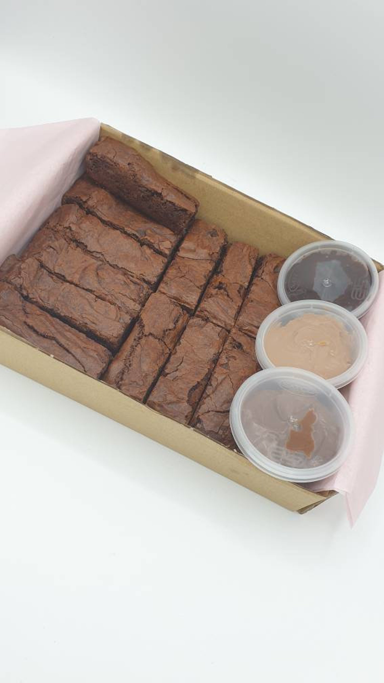 Brownie Dipping Box Postal Brownies Letterbox Brownies Etsy
