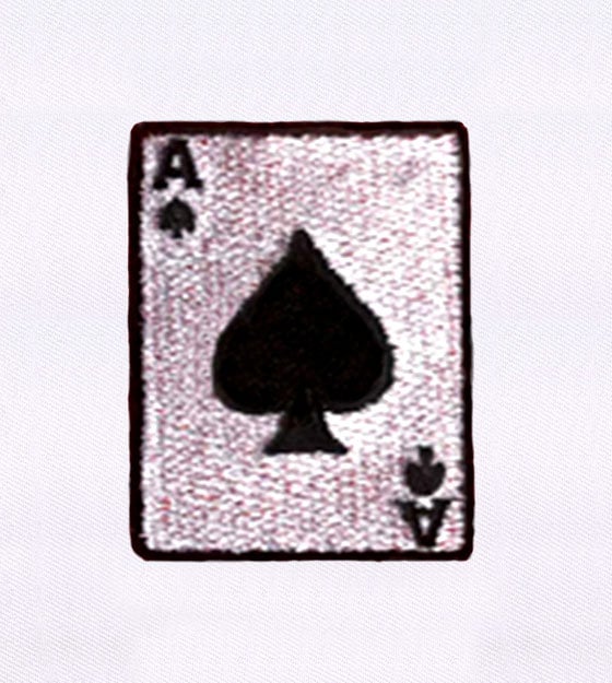 Classic ace of spades card embroidery design 8x8  etsy Classic ace of spades card embroidery design 8x8  etsy