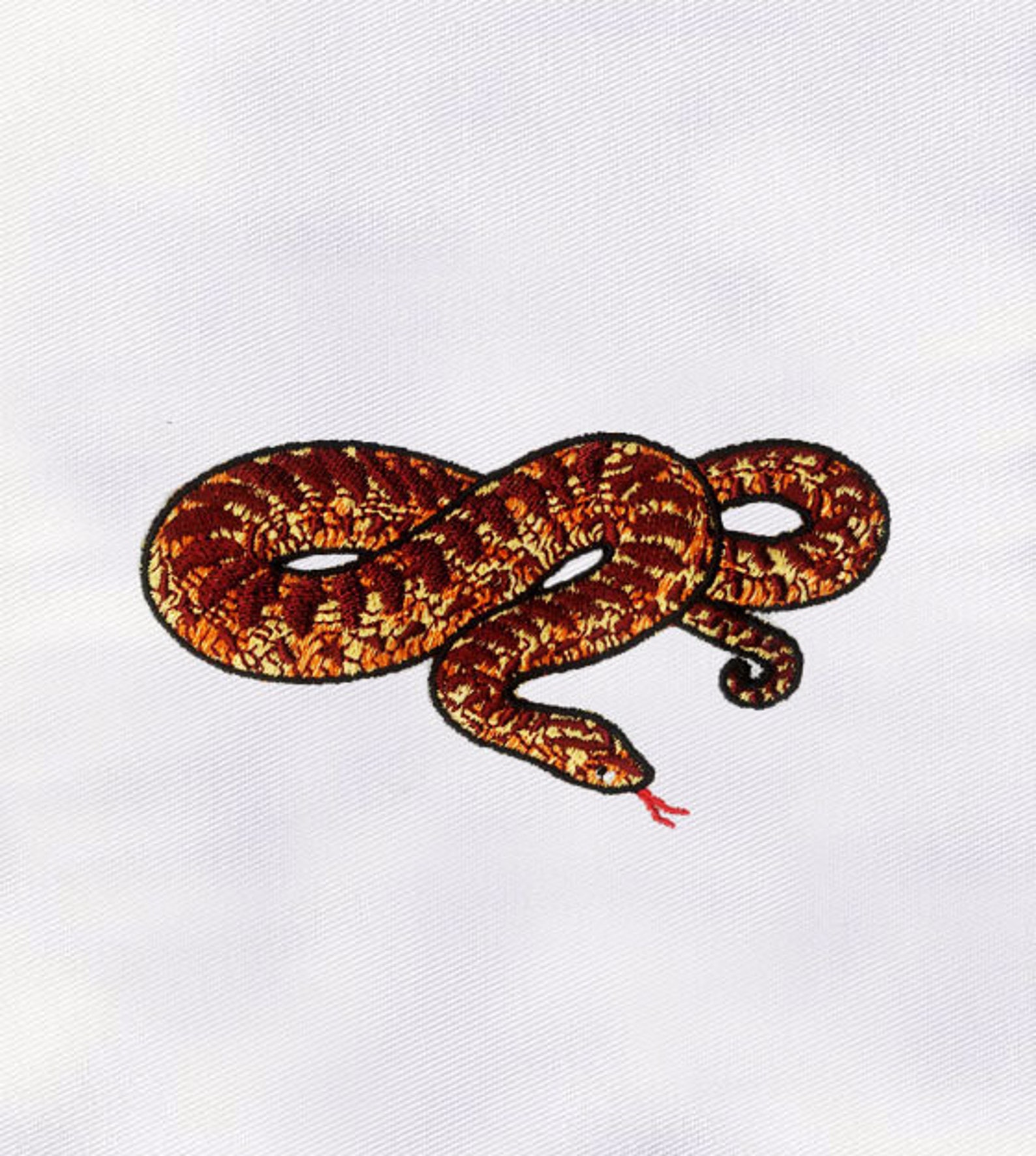 Corn snake machine embroidery design reptile embroidery  etsy Corn snake machine embroidery design reptile embroidery  etsy