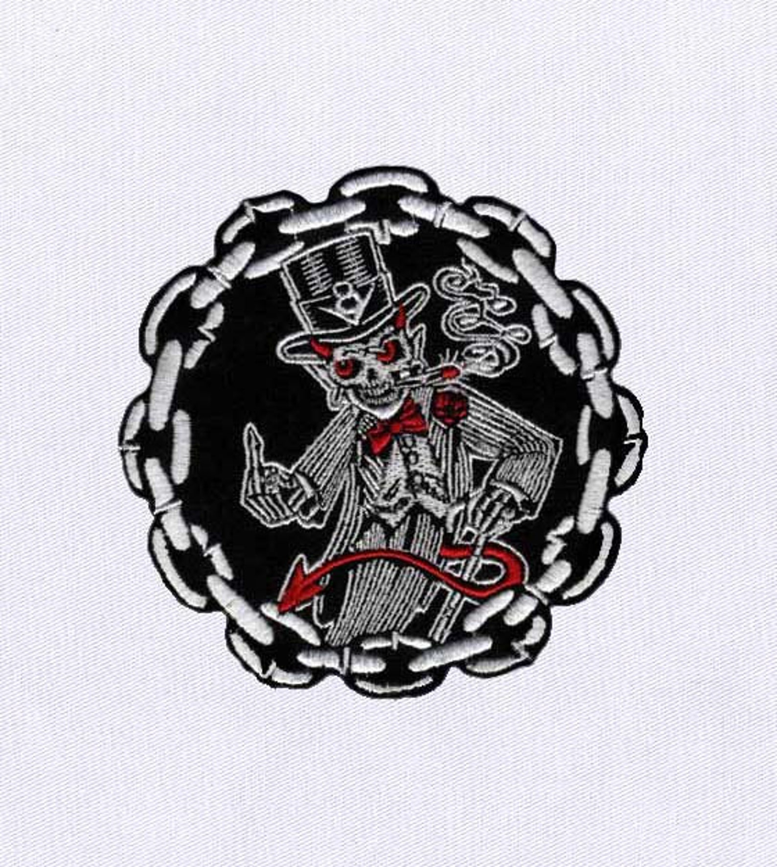 Devil Embroidery Pattern Devil Embroidery Pattern