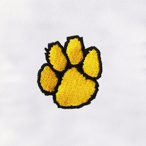 Paw Machine Embroidery Design |Paw Print Embroidery Design |Animal Paw Embroidery Design |4x4 Paw Embroidery Design |Digital Embroidery File