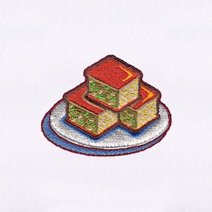 Corn Bread Embroidery Design | Food Embroidery Design | Delicious Cornbread Embroidery Design | American Cornbread PES File | Digital File