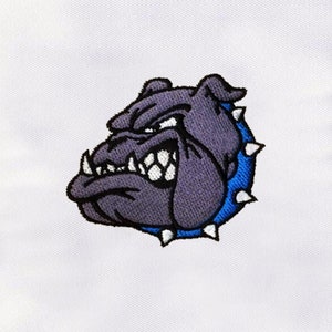 Bulldog Machine Embroidery Design | Animal Embroidery Design | Dog Embroidery Design |4x4 Bulldog Embroidery Design |Machine Embroidery File