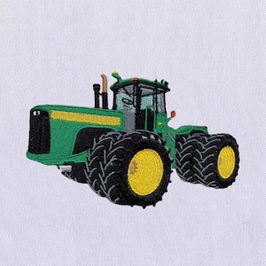 Industrial Tractor Machine Embroidery Design | Vehicle Embroidery Design | Tractor DST File | 6x6 Tractor Embroidery Design | Digital File