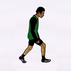 Sportsman Embroidery Design |Football Player Embroidery Design |6x10 Football Embroidery Design|Digital Embroidery File |Boy Embroidery File