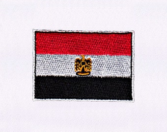 National Flag Of Egypt Embroidery Design |Flag Embroidery Design |Egypt Flag Embroidery Design | Egypt PES Embroidery Design|Digital File