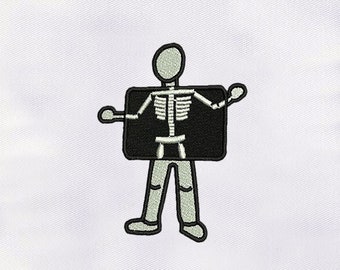X-ray Stickdatei, Maschinenstickerei | Radiologie Stickdatei |  X-Ray PES Stickdatei | 4x4 Männer Röntgenbild Stickdatei | Digitale Datei