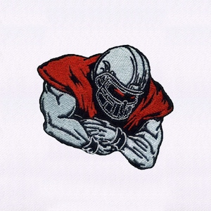 American Football Player Embroidery Design | Football Embroidery Design | Sports Embroidery Design | Rugby Machine Embroidery Design