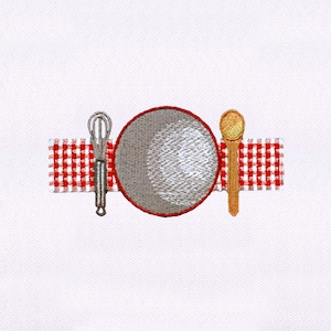 Homely Baking Utensils Embroidery Design | Kitchen Embroidery Design | Baking PES Embroidery File |  Utensils Machine Embroidery Design