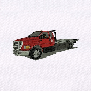 Domestic Truck Machine Embroidery Design | Vehicle Embroidery Design |Truck Embroidery PES File |6x10 Truck Embroidery Design | Digital File