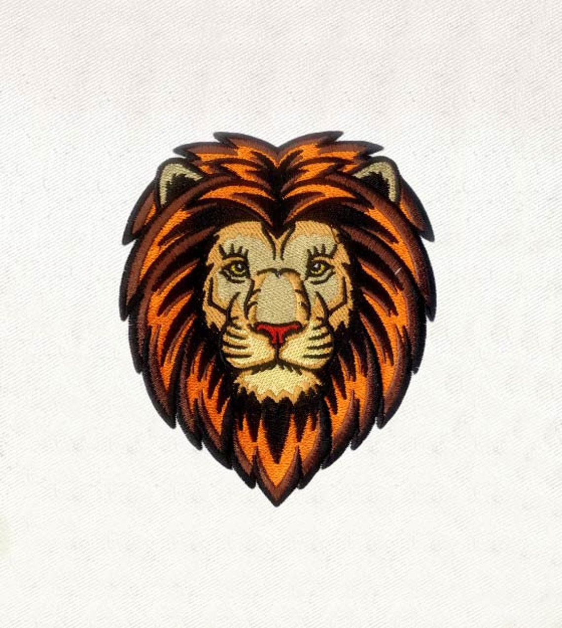 Lion Head Embroidery Design animal Embroidery Design lion Etsy Australia
