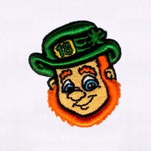Leprechaun Embroidery Design |St Patrick&#39;s Embroidery Design |3d Puff Embroidery Design |4x4 St Patricks Day Embroidery Design |Digital File