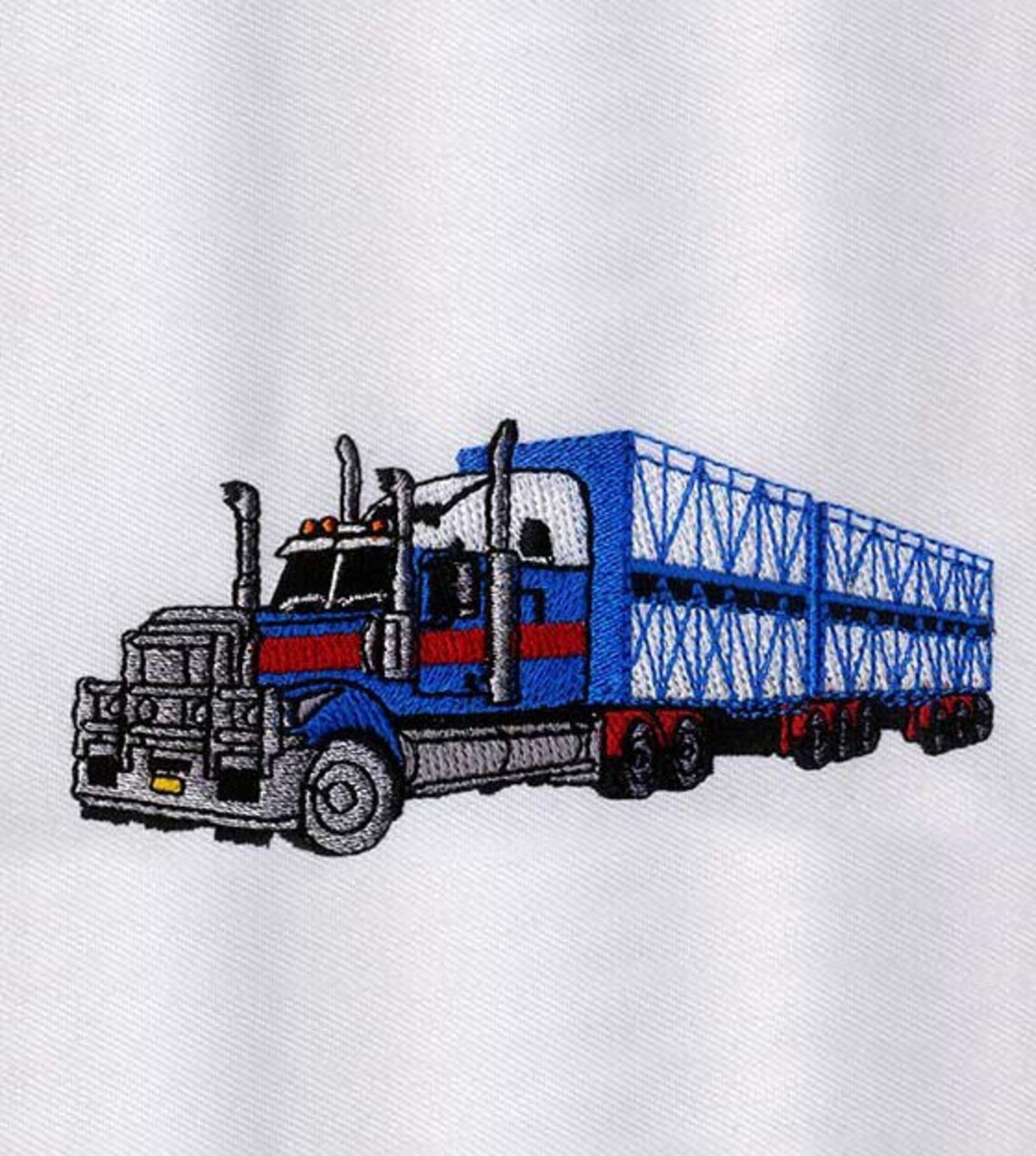 Blue truck embroidery design vehicle embroidery design  etsy Blue truck embroidery design vehicle embroidery design  etsy