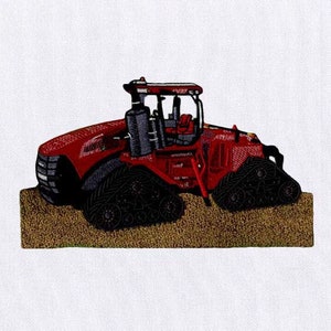 Agricultural Machine Embroidery Design | Vehicle Embroidery Design |Tractor PES Embroidery File |6x10 Agricultural Tractor Embroidery Design