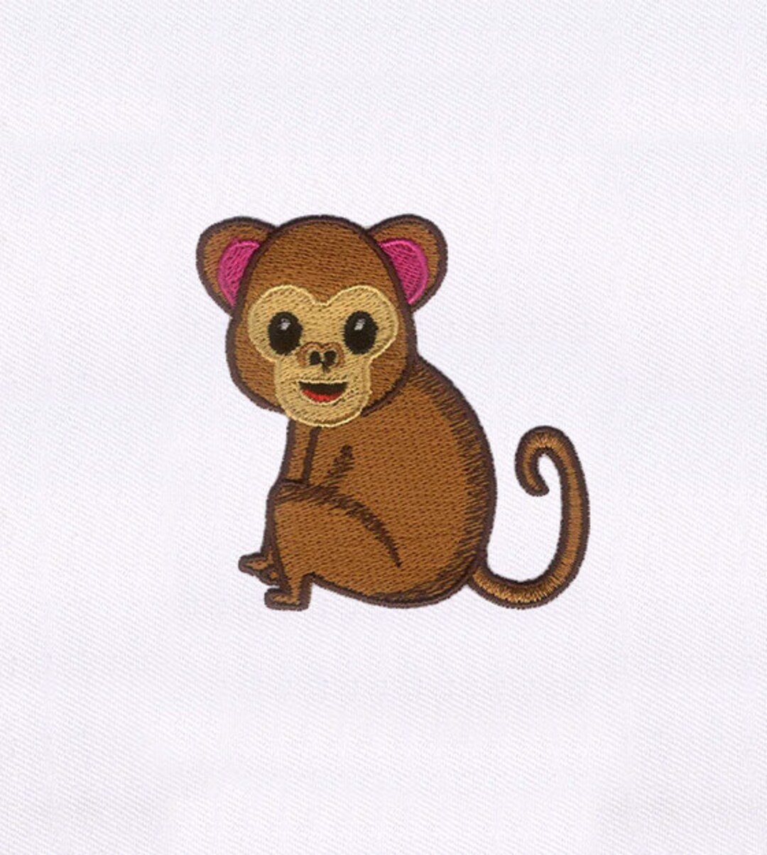 Verspielter Affe Stickdatei Stickdatei Tierstickerei Affen - Etsy Schweiz