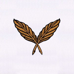 Antediluvian Quill Pen Embroidery Design | Writing Embroidery Design | Pen PES File | 4x4 Quill Pen Machine Embroidery Design | Digital File