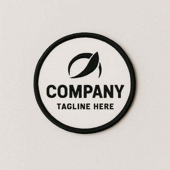 Parche bordado con el logotipo de su empresa: insignia de marca