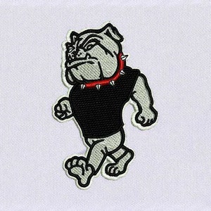 Fascinating Bulldog Embroidery Design | Animal Embroidery Design | Dog Embroidery Design | 4x4 Bulldog PES Embroidery Design | Digital File