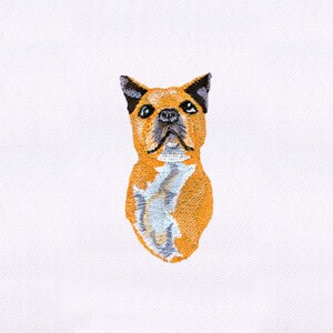 Dog Machine Embroidery Design | Animal Embroidery Design | Dog PES Embroidery File | 4x4 Dog Embroidery Design | Digital Embroidery File