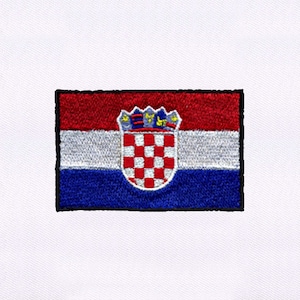Flag of Croatia Embroidery Design | Flag Machine Embroidery Design | Croatia Flag Embroidery Design | Flag PES Embroidery File |Digital File