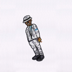 Dancing Men Machine Embroidery Design | Dancing Embroidery Design | Dance Embroidery PES File | 4x4 Dancer Embroidery Design | Digital File