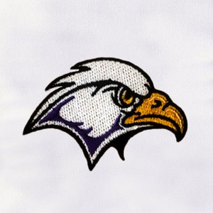 Hawk Face Machine Embroidery Design | Bird Embroidery Design | Hawk PES Embroidery File| 4x4 Hawk Head Embroidery Design | Digital File
